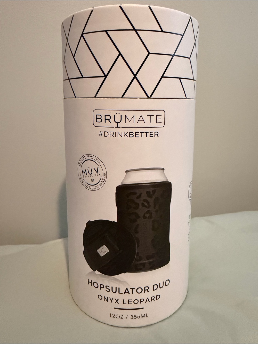 BrüMate Onyx Leopard Hopsulator Duo Can Cooler
